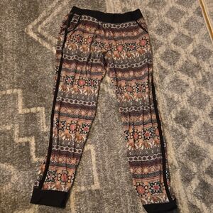 Almost Famous Paisley Jogger/ Lounge Pants